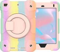 NIKCORP Robusna zaštitna maska za iPad Mini 5/4 7,9" s rotirajućim stalkom 360° i držačem za olovku otporna na udarce